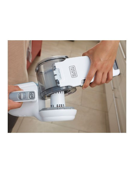Odkurzacz Bezworkowy, Ręczny Black&Decker Pivot Pv1820L-Qw (35W  Kolor Biały)