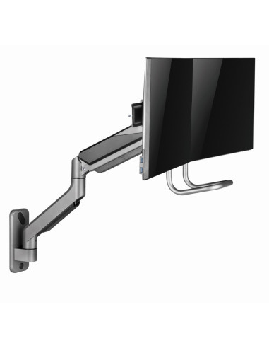 Gembird Ścienne Regulowane Ramię/Uchwyt Na 2 Monitory 17-32, Vesa 100X100Mm, Do 8 Kg