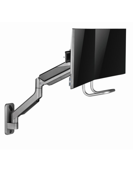 Gembird Ścienne Regulowane Ramię/Uchwyt Na 2 Monitory 17-32, Vesa 100X100Mm, Do 8 Kg