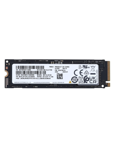 Dysk Ssd Samsung Pm9A1 512Gb Nvme M.2 2280 Mzvl2512Hcjq-00B00