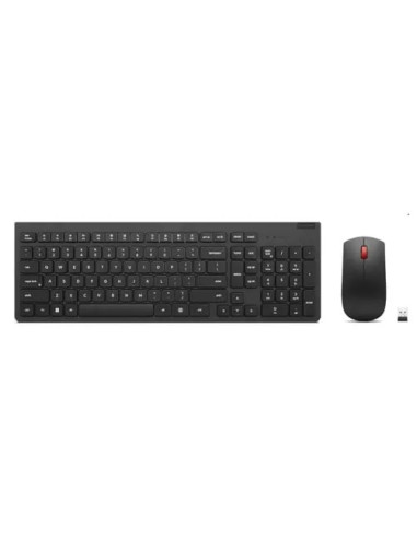 Lenovo 4X31N50752 Klawiatura Dołączona Myszka Uniwersalne Rf Wireless Skandynawia Czarny
