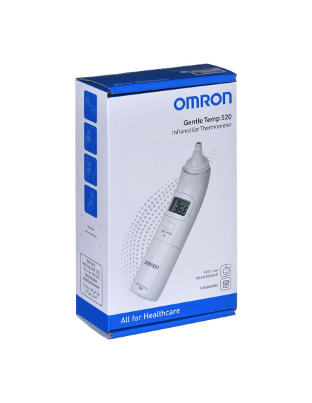 Termometr Cyfrowy Do Ucha Na Podczerwień Omron Gentle Temp 520  Eft-Gentle Temp 520 Mc-520-E