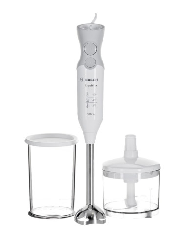 Blender Ręczny Bosch Msm66150 (600W  Kolor Biały, Kolor Szary)