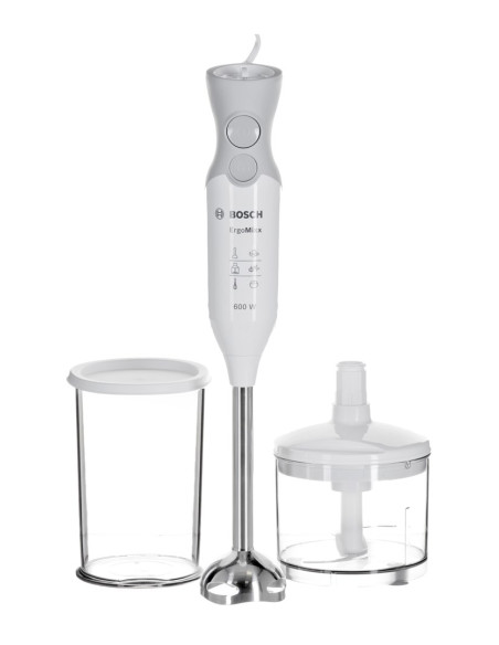 Blender Ręczny Bosch Msm66150 (600W  Kolor Biały, Kolor Szary)