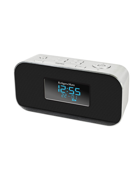 Radiobudzik Kruger&Matz Km1150 Bluetooth, Aux, Usb