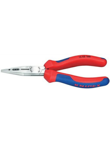 Knipex 13 02 160 Szczypce Wielofunkcyjne 1 Przyb. Niebieski, Czerwony