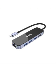 Unitek Hub Usb-C 3.1, Rj-45,3Xusb-A,Hdmi,4K,Pd100W 2