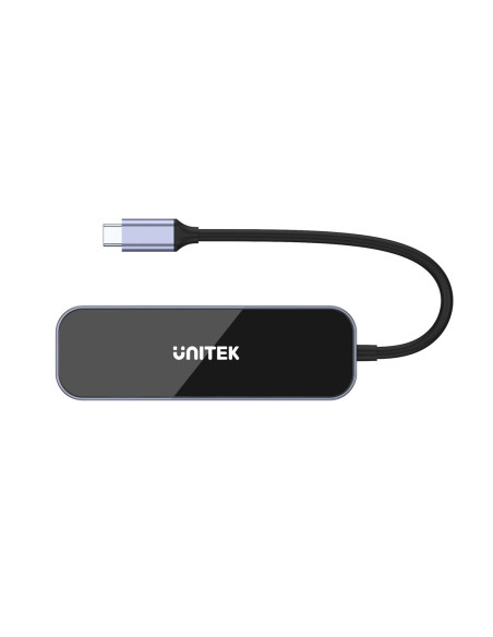 Unitek Hub Usb-C 3.1, Rj-45,3Xusb-A,Hdmi,4K,Pd100W