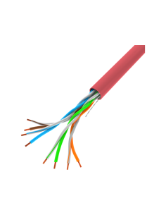 Lanberg Kabel Lan Utp 100Mb/S 305M Drut Cca Czerwony 2