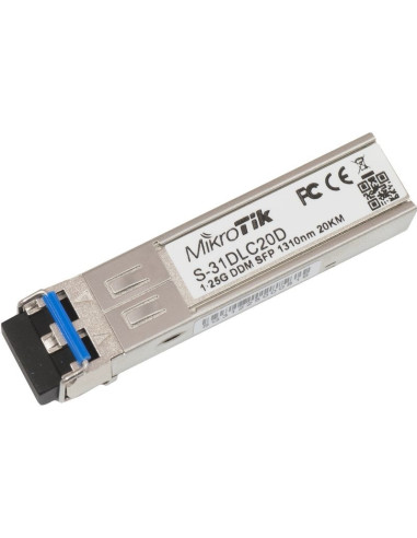 Mikrotik S-31Dlc20D Moduł Przekaźników Sieciowych 1250 Mbit/S Sfp 1310 Nm