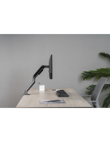 Gembird Biurkowe Regulowane Ramię/Uchwyt Na Monitor 17-32, Vesa 100X100Mm, Do 9 Kg, Kolor Szary
