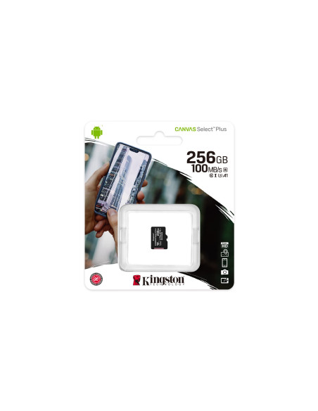 Karta Pamięci Kingston Canvas Select Plus Sdcs2/256Gbsp (256Gb  Class 10, Class A1  Karta Pamięci)