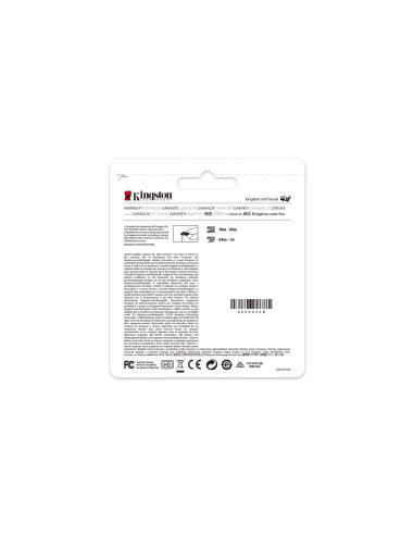 Karta Pamięci Kingston Canvas Select Plus Sdcs2/256Gbsp (256Gb  Class 10, Class A1  Karta Pamięci)