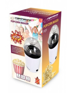 Maszynka Do Popcornu Esperanza Pop Ekp006 (1200W  Kolor Biały) 2