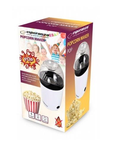 Maszynka Do Popcornu Esperanza Pop Ekp006 (1200W  Kolor Biały)