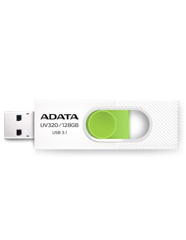 Pendrive Adata Uv320 Auv320-128G-Rwhgn (128Gb  Usb 3.0  Kolor Biały)