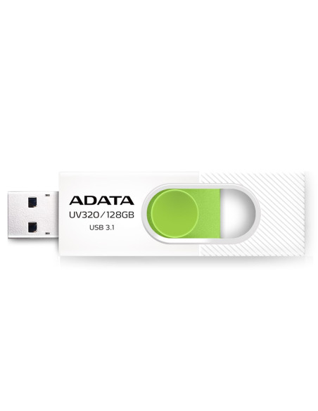 Pendrive Adata Uv320 Auv320-128G-Rwhgn (128Gb  Usb 3.0  Kolor Biały)