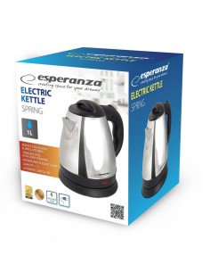 Esperanza Czajnik Elektryczny Spring 1.0 L Inox Ekk116X 2