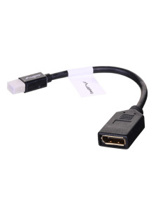 Adapter Lanberg Ad-0003-Bk (Mini Displayport M - Displayport F  0,10M  Kolor Czarny)