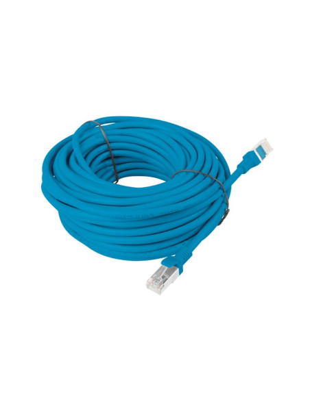 Patchcord Utp Lanberg Pcu6-10Cc-1500-B (Rj45 - Rj45   15M  Utp  Kat. 6  Kolor Niebieski)