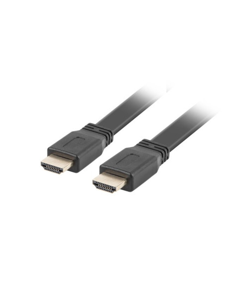 Kabel Lanberg Ca-Hdmi-21Cu-0018-Bk (Hdmi M - Hdmi M  1,8M  Kolor Czarny)