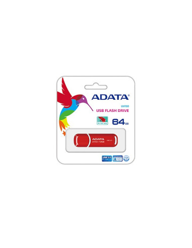 Adata Dashdrive Value Uv150 64Gb Usb3.0 Red