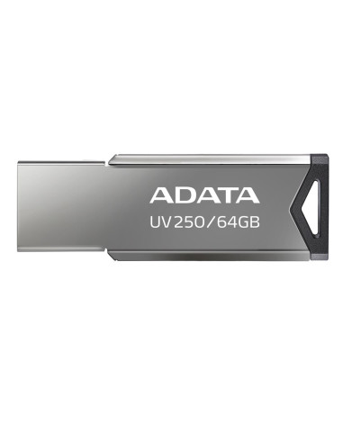 Pendrive Adata Uv250 Auv250-64G-Rbk (64Gb  Usb 2.0  Kolor Srebrny)