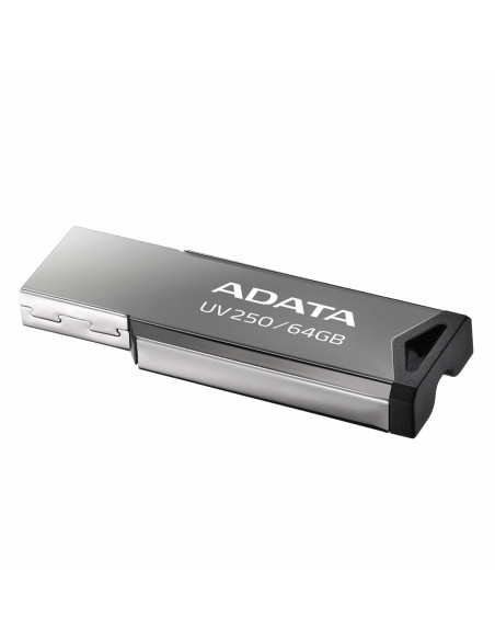 Pendrive Adata Uv250 Auv250-64G-Rbk (64Gb  Usb 2.0  Kolor Srebrny)