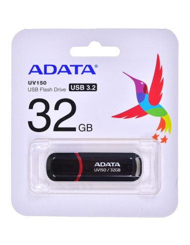 Pendrive Adata Uv150 Auv150-32G-Rbk (32Gb  Usb 3.0  Kolor Czarny)