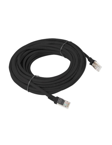 Patchcord Utp Lanberg Pcu5-10Cc-1000-Bk (Rj45 - Rj45   10M  Utp  Kat. 5E  Kolor Czarny)