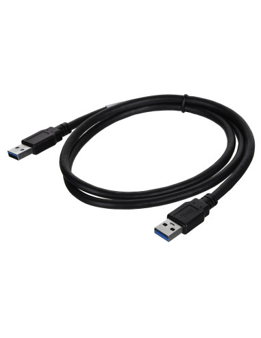 Lanberg Kabel Usb-A 3.0 M/M 1M Czarny Ca-Usba-30Cu-0010-Bk