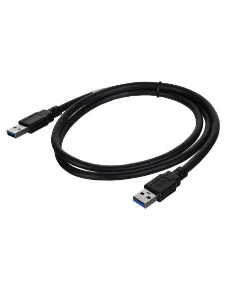 Lanberg Kabel Usb-A 3.0 M/M 1M Czarny Ca-Usba-30Cu-0010-Bk