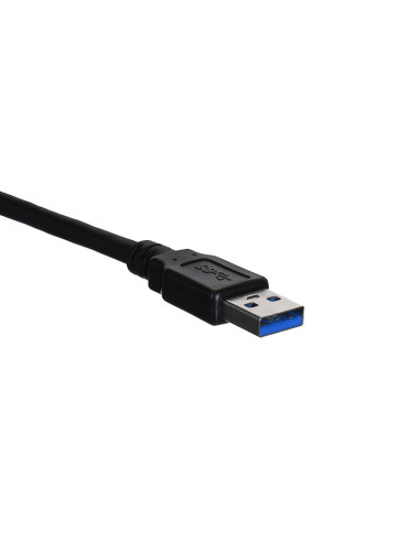 Lanberg Kabel Usb-A 3.0 M/M 1M Czarny Ca-Usba-30Cu-0010-Bk