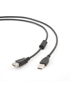 Kabel Gembird Ccp-Usb2-Amaf-6 (Usb 2.0 Typu A F - Usb 2.0 Typu B M  1,8M  Kolor Czarny)