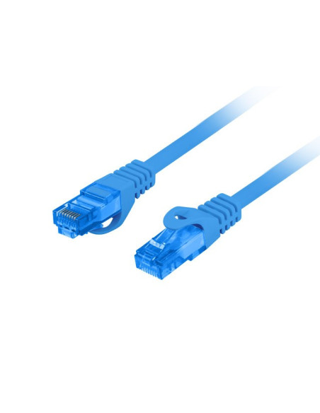 Lanberg Patchcord S/Ftp Kat.6A 1M Niebieski Lszh Cca (Fluke Passed) Pcf6A-10Cc-0100-B