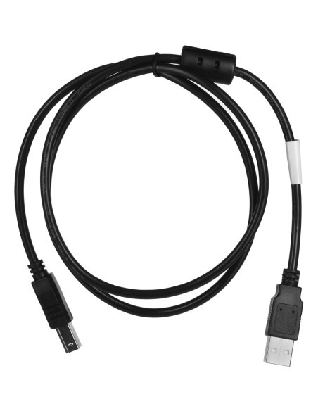 Lanberg Kabel Usb-A -  Usb-B M/M 1M (Ferryt, Czarny) Ca-Usba-11Cc-0010-Bk
