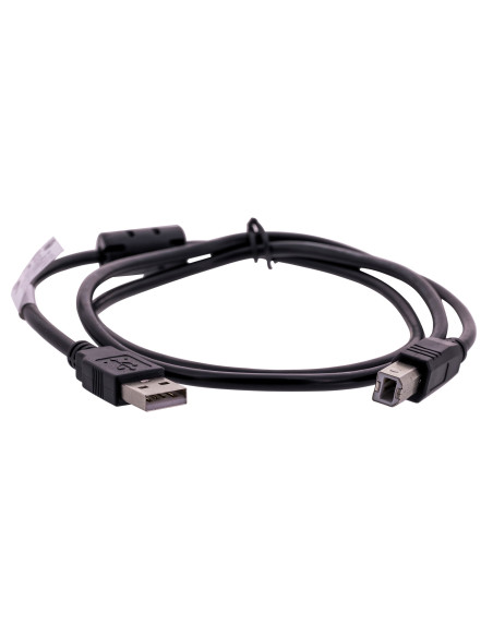 Lanberg Kabel Usb-A -  Usb-B M/M 1M (Ferryt, Czarny) Ca-Usba-11Cc-0010-Bk