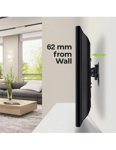 Techly Ica-Plb 136E Uchwyt Do Telewizorów 139,7 Cm (55") Czarny
