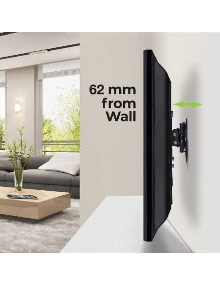 Techly Ica-Plb 136E Uchwyt Do Telewizorów 139,7 Cm (55") Czarny