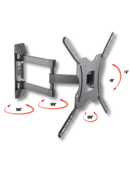 Techly Ica-Plb 136E Uchwyt Do Telewizorów 139,7 Cm (55") Czarny