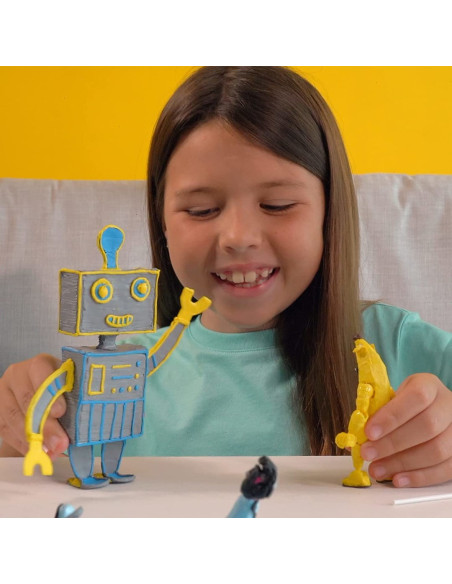 3Doodler Start Plus Długopis Do Druku 3D Dla Dzieci 6+, 2 Zestawy Eco-Wkładów, Splus