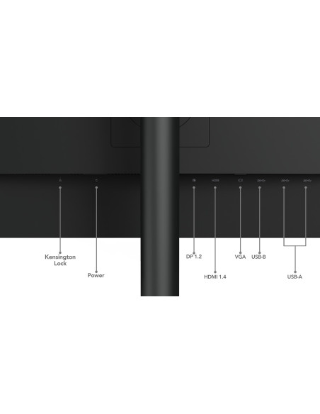 Lenovo Thinkvision T24V-30 Led Display 60,5 Cm (23.8") 1920 X 1080 Px Full Hd Czarny