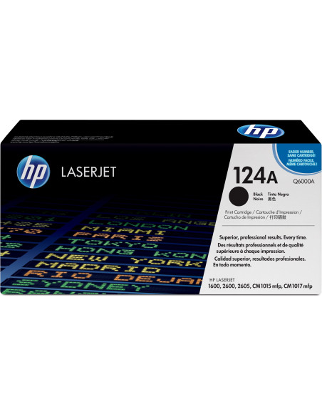 Hp 124A Oryginalny Wkład Z Czarnym Tonerem Laserjet