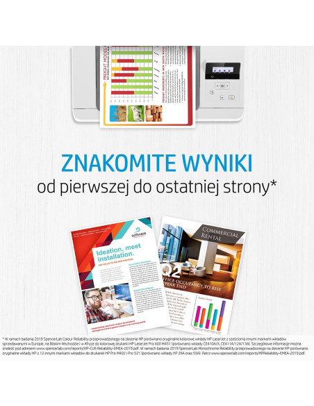 Hp 124A Oryginalny Wkład Z Czarnym Tonerem Laserjet