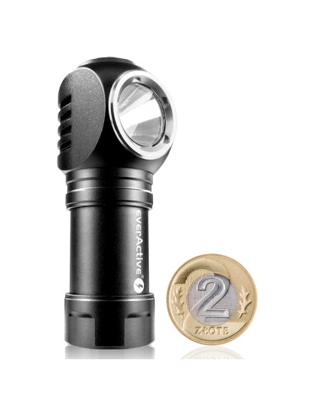 Ładowalna Latarka Ręczna / Czołowa Diodowa Led Everactive Fl-55R Dripple