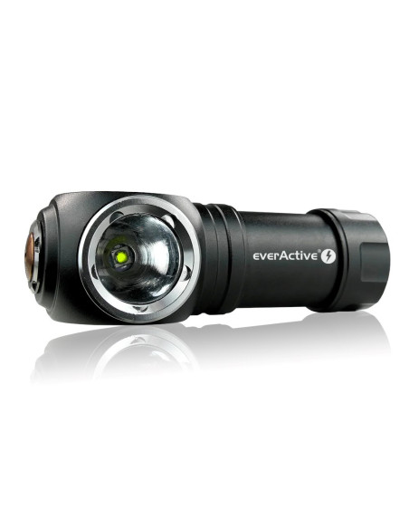 Ładowalna Latarka Ręczna / Czołowa Diodowa Led Everactive Fl-55R Dripple