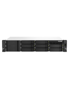 Qnap Ts-864Eu-8G, 2U, 8 X 2.5"/3.5" Sata, Intel Celeron N5095 4C/4T, 8 Gb Ddr4 Onboard Not Expandable, 2 X 2.5Gbe, Single Psu (N