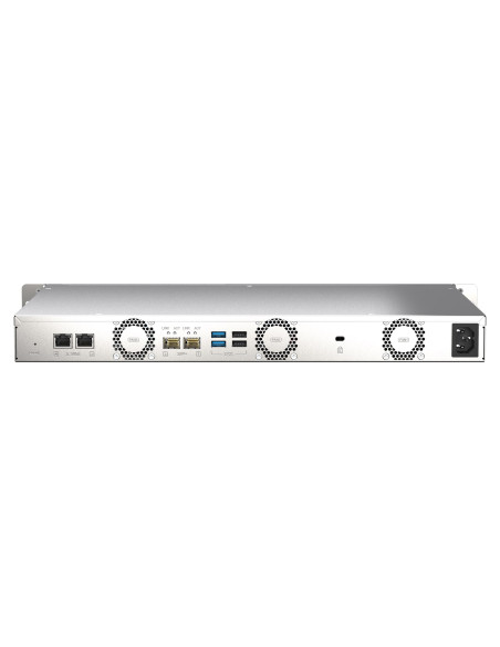 Qnap Ts-435Xeu-4G, 1U, 4 X 2.5"/3.5" Sata , Marvell Octeon Tx2 Cn9130 / Cn9131 Quad-Core, 4Gb Ddr4 Sodimm (Max. 32Gb), 2 X 10Gbe