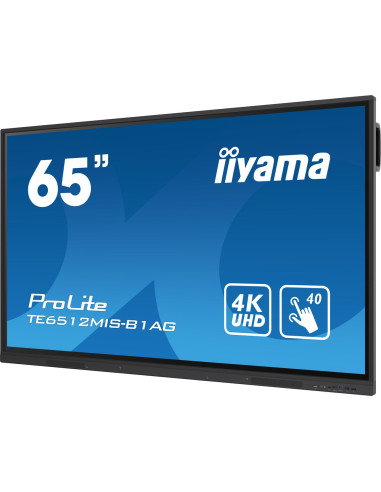 Monitor Dotykowy Iiyama Prolite Te6512Mis-B3Ag 163,8Cm (65") 4K Uhd Hdmi/Vga/Usb