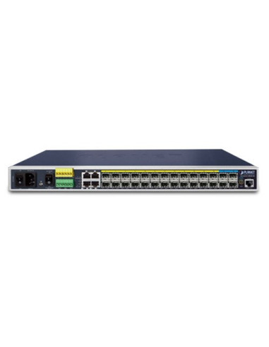 Planet Igs-6325-20S4C4X Łącza Sieciowe Zarządzany L3 Gigabit Ethernet (10/100/1000) 1U Niebieski